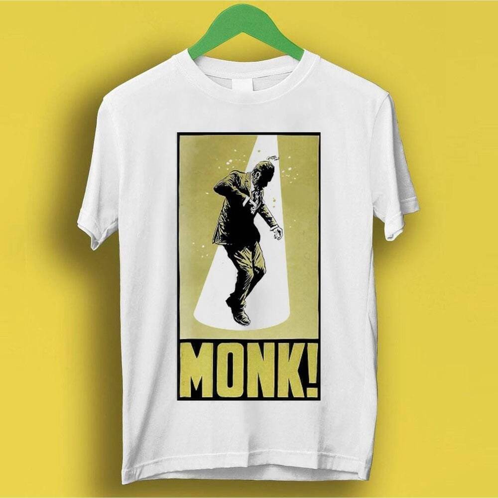 Thelonious Monk Jazz Music Legend Fan Graphic T-Shirt